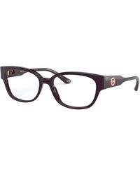 Michael Kors - Mk4072 Padua 3344 Cordovan Optical Frames Acetate Transparent Squared Normal - Lyst