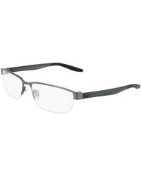 Nike - 8138 071 Optical Frames Metal Squared Photochromatic - Lyst