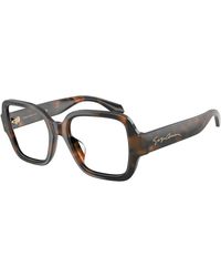 Giorgio Armani - Ar7297U 6478 Optical Frames Acetate Transparent Squared Normal - Lyst