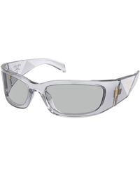 Prada - Pr A14S 12R30B Sunglasses Acetate Butterfly Normal - Lyst