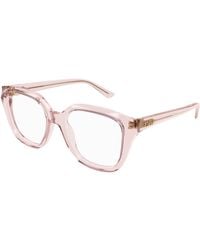Chloé - Ch0293O 003 Optical Frames Acetate Transparent Squared - Lyst