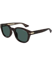 Montblanc - Mb0435S 002 Sunglasses Acetate Round - Lyst