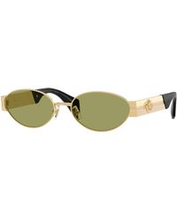Versace - Ve2301 152382 Sunglasses Metal Round Normal - Lyst
