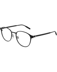 Montblanc - Mb0447Oa 001 Optical Frames Titanium Transparent Round - Lyst