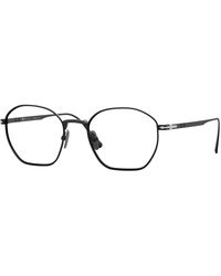 Persol - Po5004Vt 8004 Optical Frames Titanium Transparent Geometric Normal - Lyst