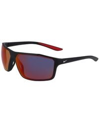 Nike - Windstorm E Cw4673 010 Sunglasses Plastic Wraparound Normal - Lyst