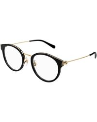 Gucci - Gg1885Oa 002 Optical Frames Acetate Transparent Round - Lyst