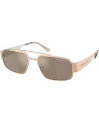 Michael Kors - Mk1182 Cape Town 10145A Sunglasses Metal Squared Normal - Lyst