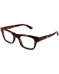 Gucci - Gg2244O 006 Optical Frames Acetate Transparent Squared - Lyst
