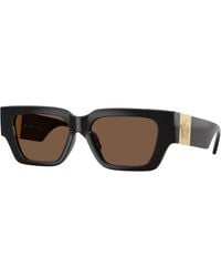 Versace - Ve4497U 554373 Sunglasses Injected Squared Normal - Lyst
