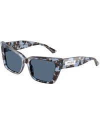 Jimmy Choo - Jc5041 506980 Sunglasses Acetate Butterfly Normal - Lyst