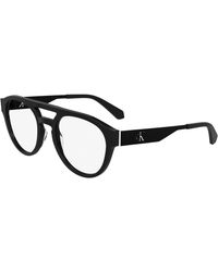 Calvin Klein - Ckj24633 309 Optical Frames Acetate Round Normal - Lyst