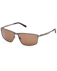 Timberland - Tb00072 09H Sunglasses Squared Polarized - Lyst