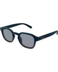 Gucci - Gg2106S 004 Sunglasses Injected Round - Lyst