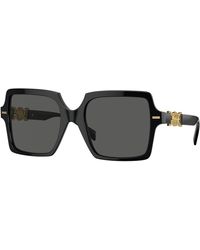 Versace - Ve4441 Gb1/87 Sunglasses Acetate Squared Normal - Lyst