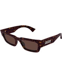 Gucci - Gg1838S 002 Sunglasses Acetate Squared - Lyst