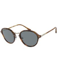 Giorgio Armani - Ar8139 5762R5 Sunglasses Acetate Pantos Normal - Lyst