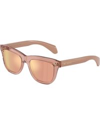 Moncler - Me6023 Bronzz 30087J Sunglasses Acetate Pillow Normal Mirrored - Lyst