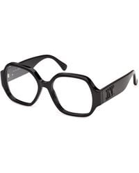 Max Mara - Mm5252 1 Optical Frames Acetate Geometric Normal - Lyst