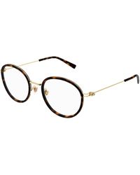 Gucci - Gg1851Oa 002 Optical Frames Injected Transparent Round - Lyst