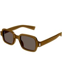 Saint Laurent - Sl 720 005 Sunglasses Acetate Squared - Lyst