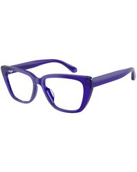 Emporio Armani - Ea3256U 6253 Optical Frames Acetate Cat Eye Normal - Lyst