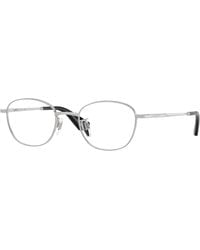 Burberry - Be1403D 1005 Optical Frames Metal Transparent Pantos Normal - Lyst