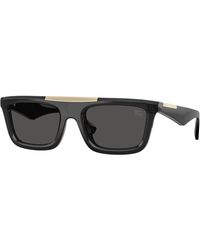 Burberry - Be4451U 411287 Sunglasses Injected Squared Normal - Lyst