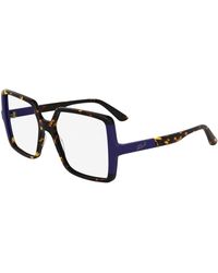 KARL LAGERFELD - Kl6169 232 Optical Frames Acetate Squared Normal - Lyst