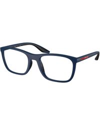 Prada Linea Rossa - Ps 06Tv 21V1O1 Optical Frames Injected Transparent Geometric Normal - Lyst