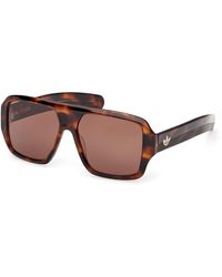 adidas - Or0132 52E Sunglasses Acetate Squared Normal - Lyst