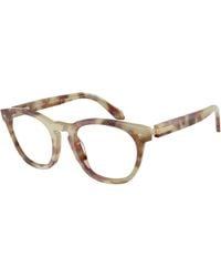 Giorgio Armani - Ar7284 6299 Optical Frames Acetate Round Normal - Lyst