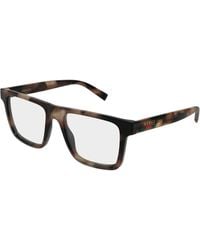 Gucci - Gg2236O 003 Optical Frames Injected Transparent Squared - Lyst