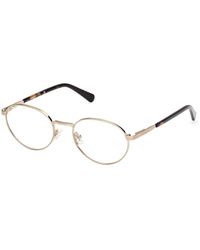 Guess - Gu50167 033 Optical Frames Metal Round Normal - Lyst
