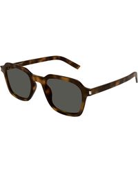 Saint Laurent - Sl 715 Slim 003 Sunglasses Acetate Squared - Lyst