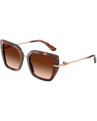 Dolce & Gabbana - Dg4474 322274 Sunglasses Acetate Butterfly Normal Shaded - Lyst