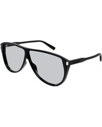 Saint Laurent - Sl 731 Gaspar 001 Sunglasses Acetate Pilot - Lyst