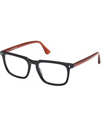 Web - We5430 002 Optical Frames Acetate Squared Normal - Lyst