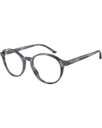Giorgio Armani - Ar7004 5986 Optical Frames Acetate Transparent Pantos Normal - Lyst