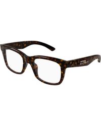 Balenciaga - Bb0428O 002 Optical Frames Acetate Transparent Squared - Lyst