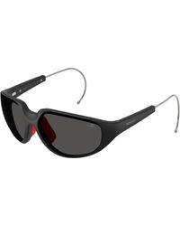 Moncler - Me8008 Laszer 500687 Sunglasses Injected Geometric Normal - Lyst