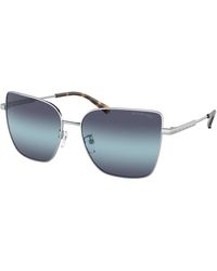 Michael Kors - Mk1108 1153X9 Sunglasses Metal Butterfly Shaded - Lyst