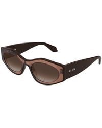 Alaïa - Aa0093S 002 Sunglasses Acetate Cat Eye - Lyst