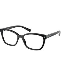 Prada - Pr 15Zv 17N1O1 Optical Frames Acetate Squared Normal - Lyst