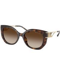 Michael Kors - Mk2236U Alicante 300613 Sunglasses Injected Cat Eye Normal Shaded - Lyst