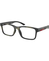 Prada Linea Rossa - Ps 01Rv 14X1O1 Optical Frames Injected Squared Normal - Lyst