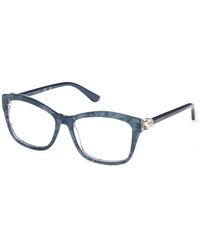Guess - Gm50050 089 Optical Frames Acetate Squared Normal - Lyst