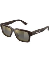 Maui Jim - Mj0635S 002 Occhiali Da Sole Bio-Iniettato Bronzo Squadrata - Lyst