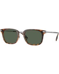 Burberry - Be4395 Peter 300271 Sunglasses Injected Squared Normal - Lyst