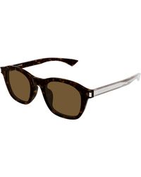 Saint Laurent - Sl 880/K 006 Sunglasses Acetate Squared - Lyst
